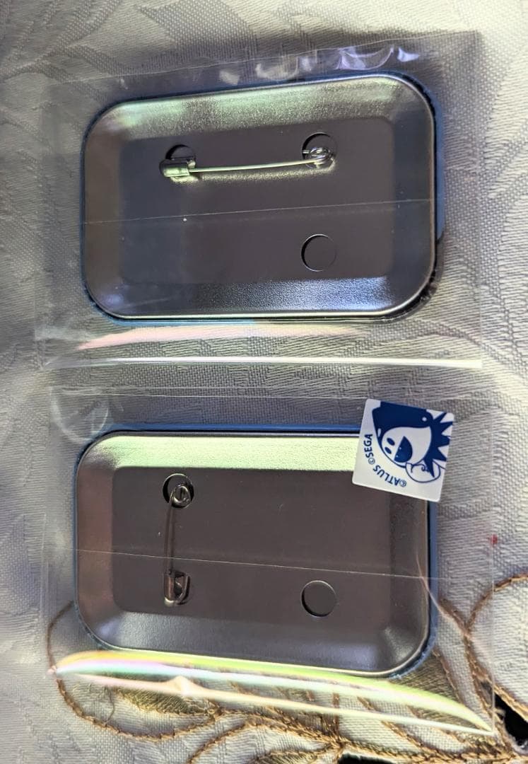 ペルソナ3 リロード アクリルブロック ワンダーグー 缶バッジ 主人公 ステラ