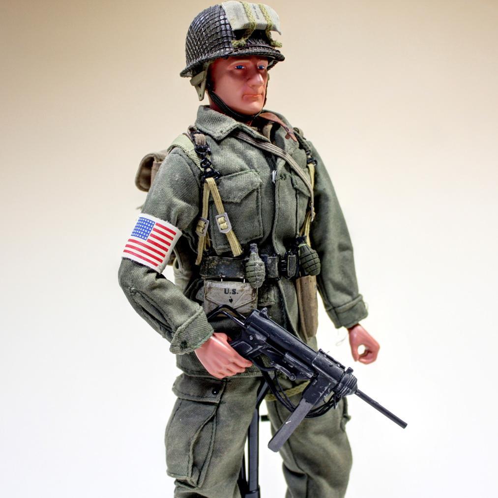 1/6 フィギュア 2体 ドイツ兵とアメリカ兵 WW.II