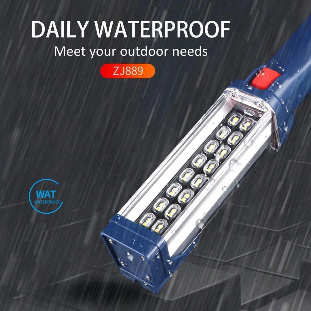 【1点限り‼️】LED 充電式ワークライト 内蔵バッテリー 懐中電灯