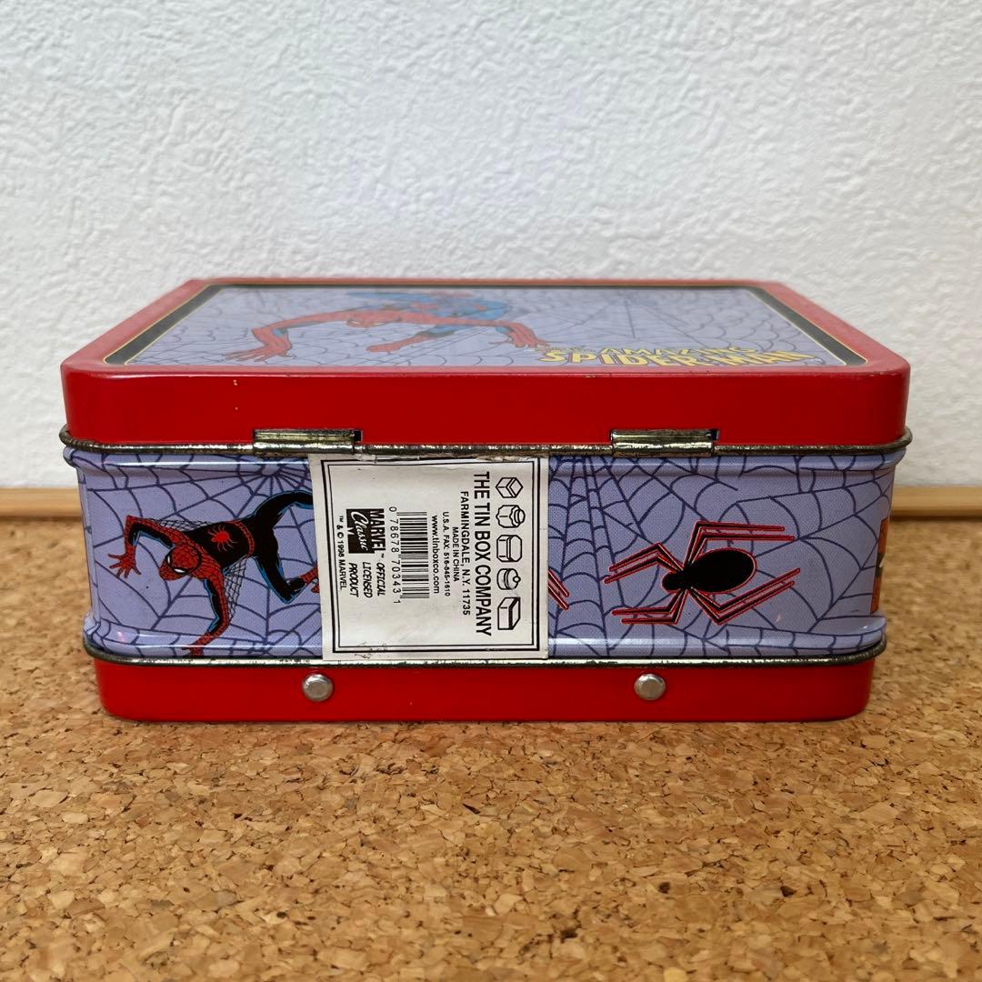 【レア】スパイダーマン ヴィンテージ缶ケース（SPIDER-MAN）