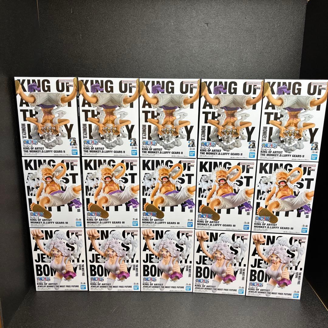 ワンピース KING OF ARTIST 3種セット 15個