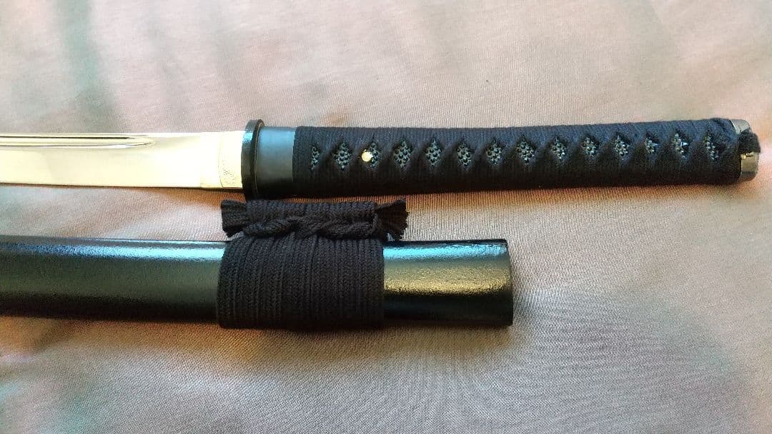 【鶴姫一文字風】模造刀 樋入り刀身 刀剣 喰出し鍔 模擬刀 日本刀