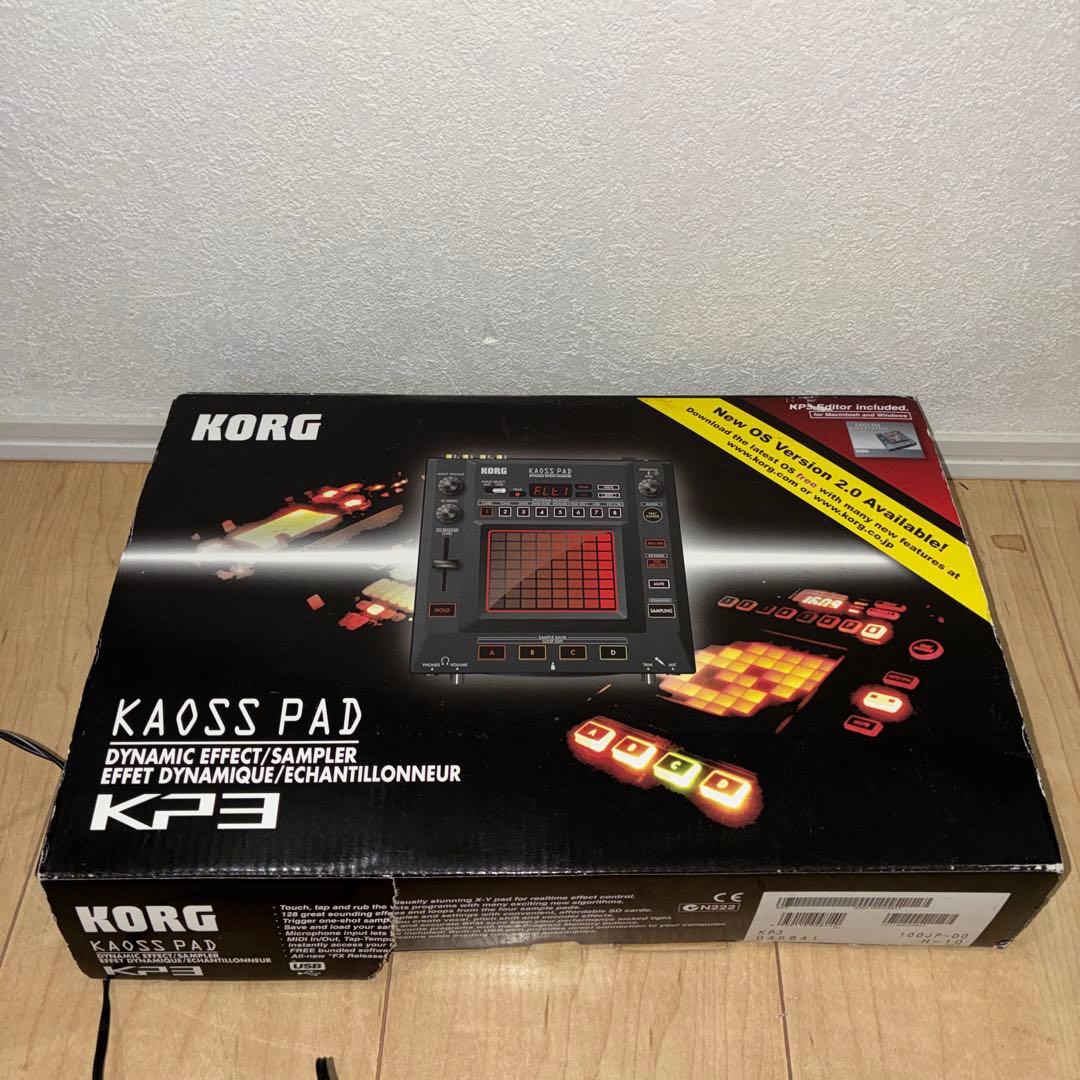 フルセット　KORG KAOSS PAD エフェクトサンプラーKP3動作確認済
