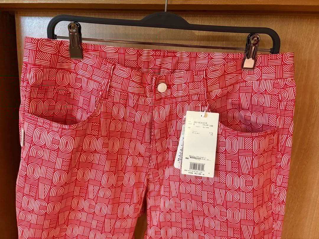 【新品】Jack Bunny ロゴプリントパンツ サイズ6