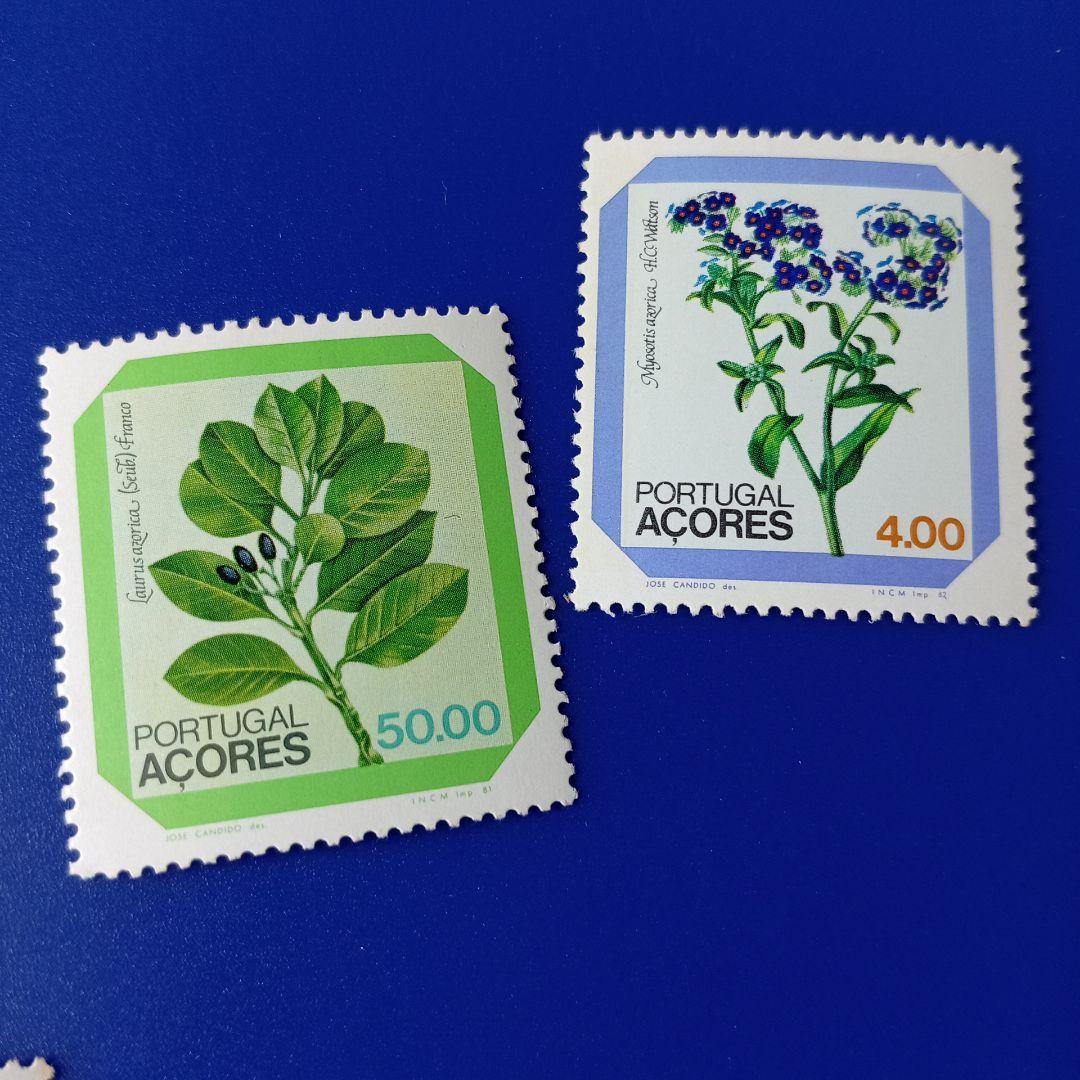 3348 外国切手 ドイツ 1991年 花 シリーズ 5種完