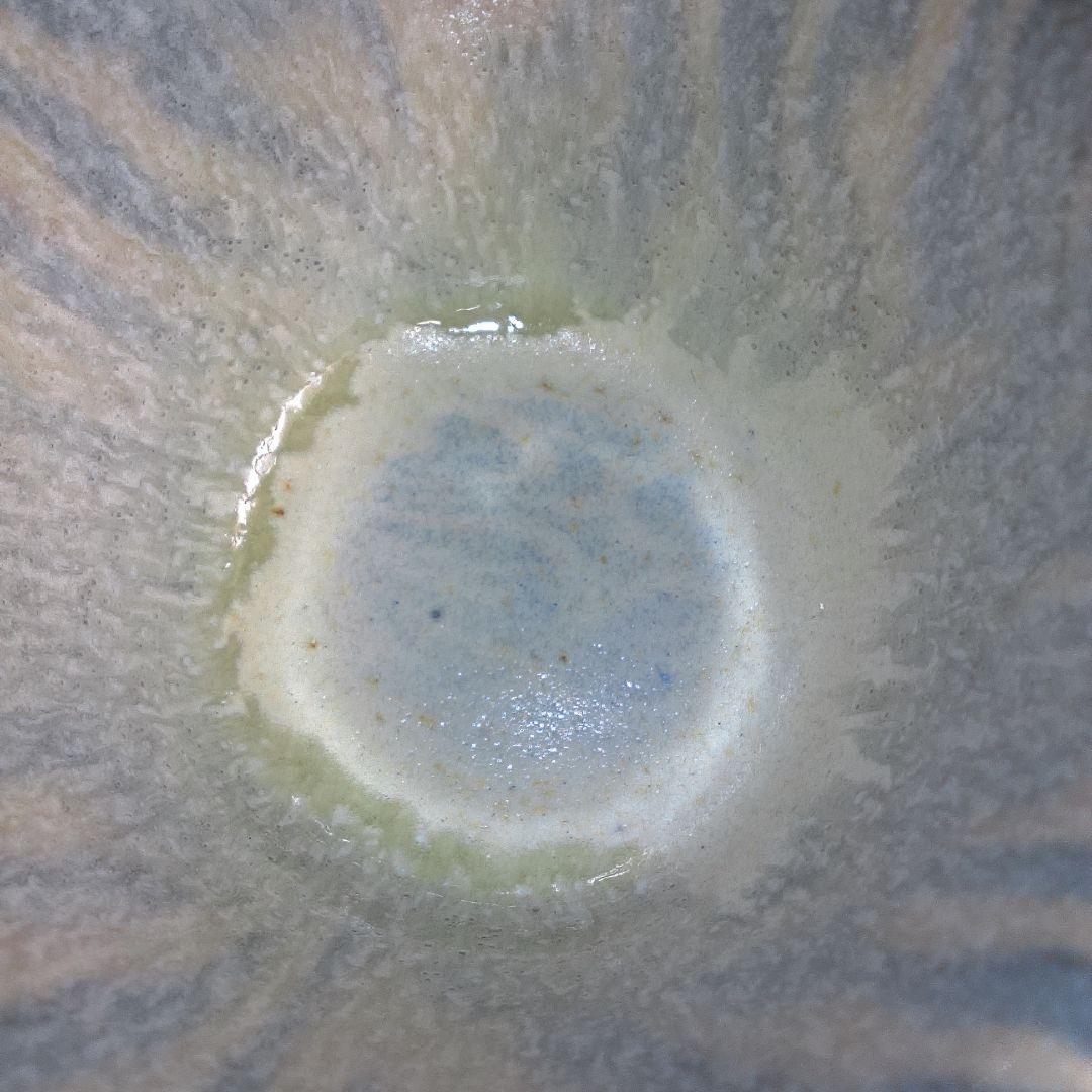 骨董５ マーブル模様の陶器製茶碗