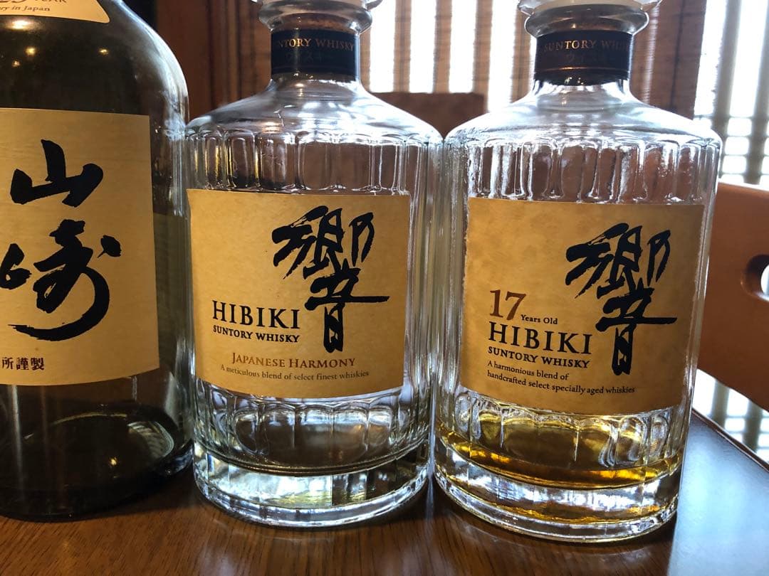 山崎　響　響17年　空瓶