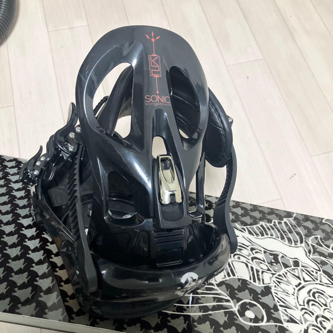 k2ケーツー城本敏由樹コラボスノーボードセット158cm/k2 SONICバイン