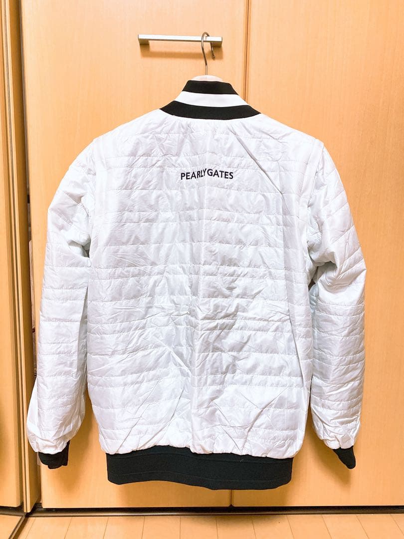 新品♡ パーリーゲイツ リバーシブル ベスト 4way 中綿 ダウン 総柄