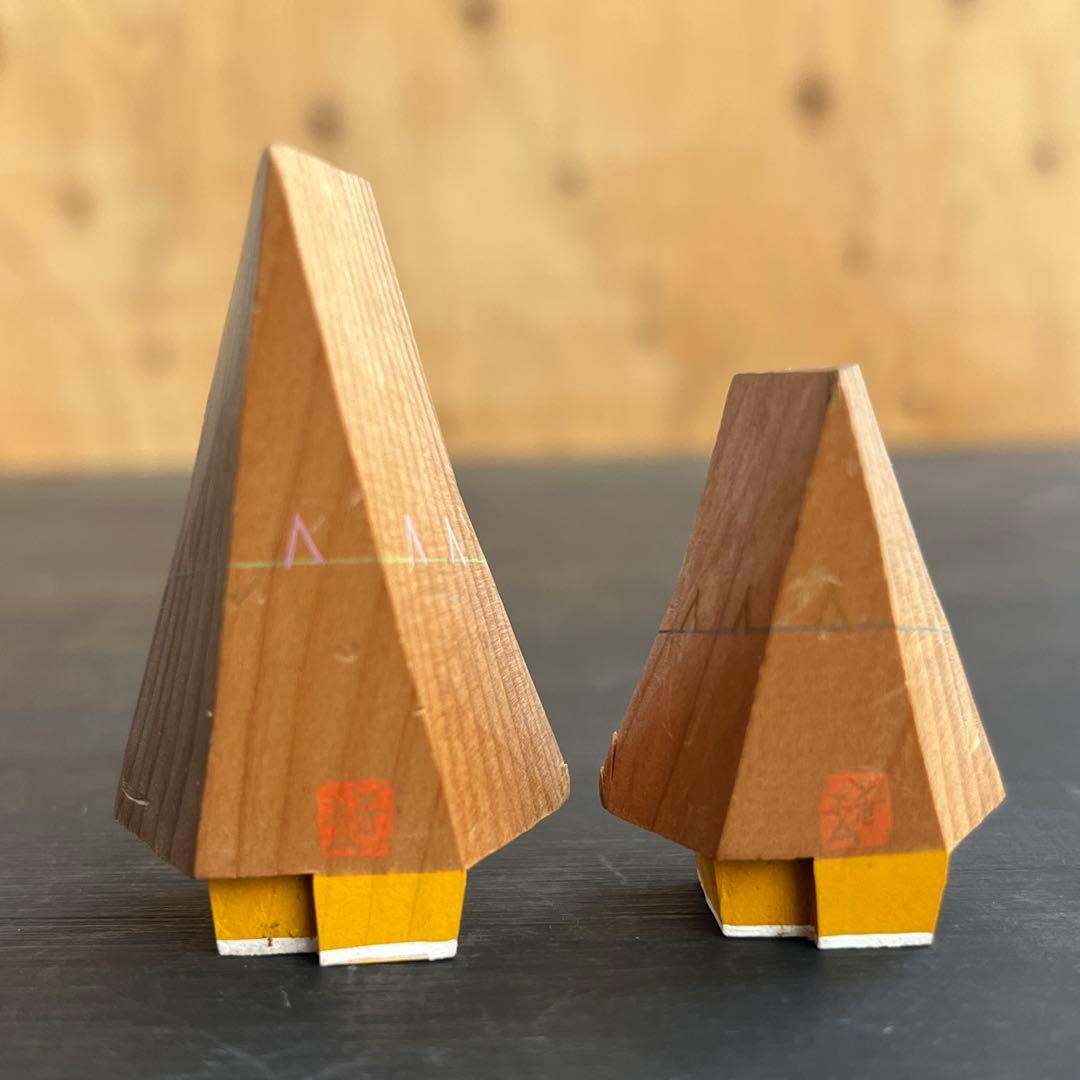 木彫りゆきんこ 芳雲作 民藝 雪人形 ござぼうし 郷土玩具 農民美術 一刀彫