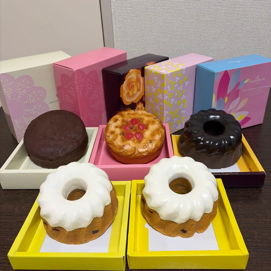 食品サンプル　5点セット　クグロフ