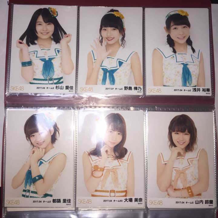 SKE48 2017 4月 月別 ランダム 生写真 3種コンプ 検)総選挙