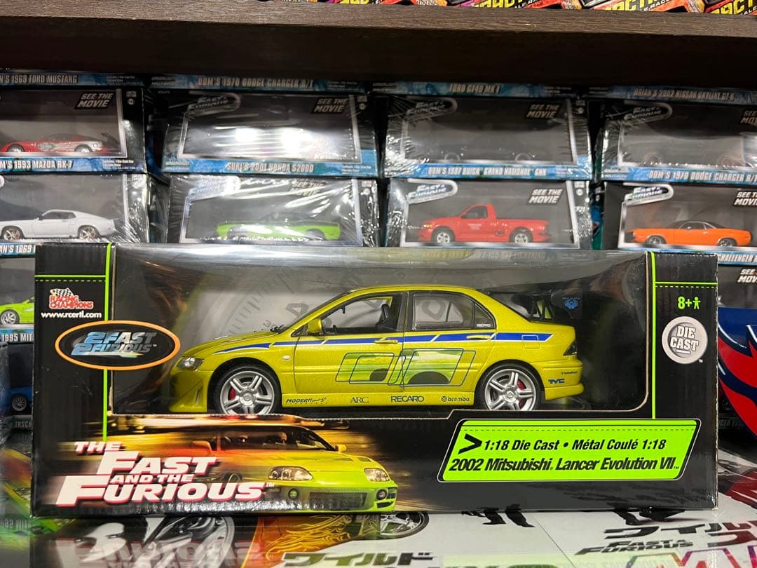FAST&FURIOUS LANCER EVOLUTION ⅤⅡ 1/18