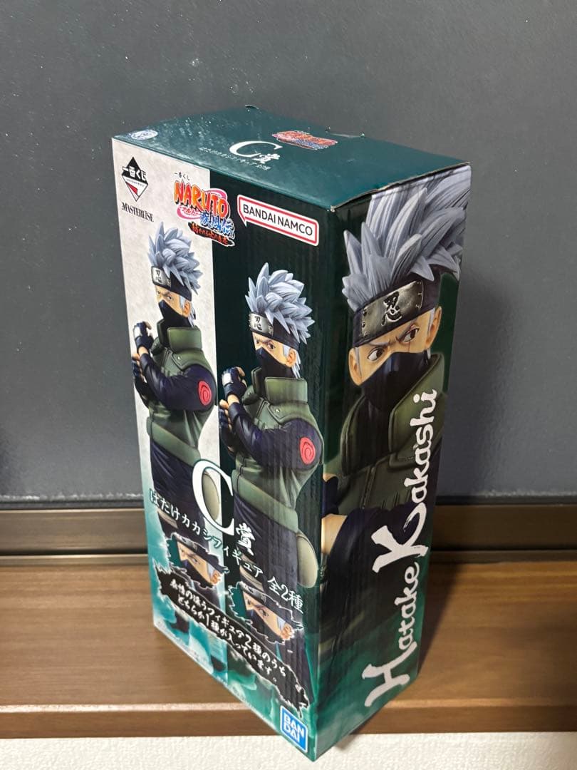 一番くじ　ナルト　紡がれる火の意志　C賞　はたけカカシ　両目写輪眼　フィギュア