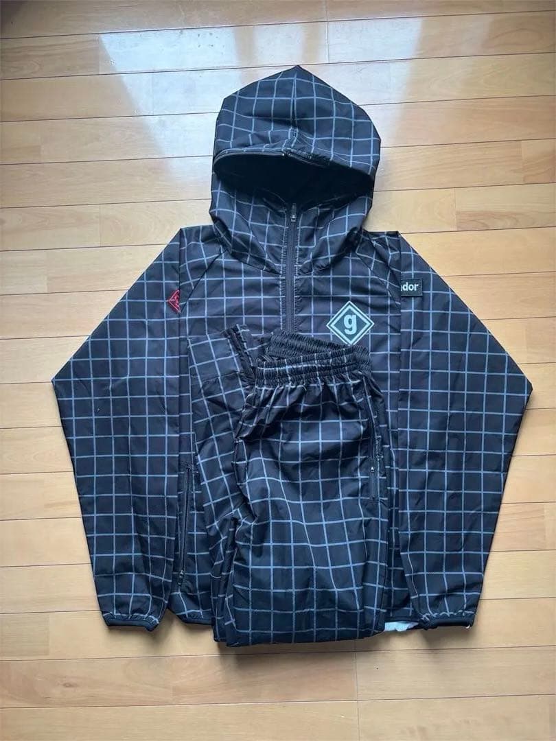 美品 Goleador ゴレアドール 上下セット M サッカーウインドブレーカー