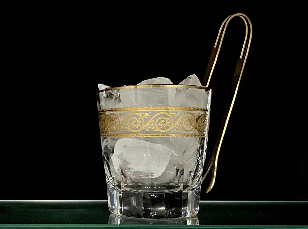 Baccarat バカラ/※珍品 稀少シリーズ　エルドラド　金彩アイスペール