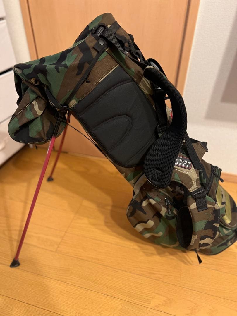 【BEAMS GOLF × BRIEFING】コラボ 迷彩柄 キャディバック