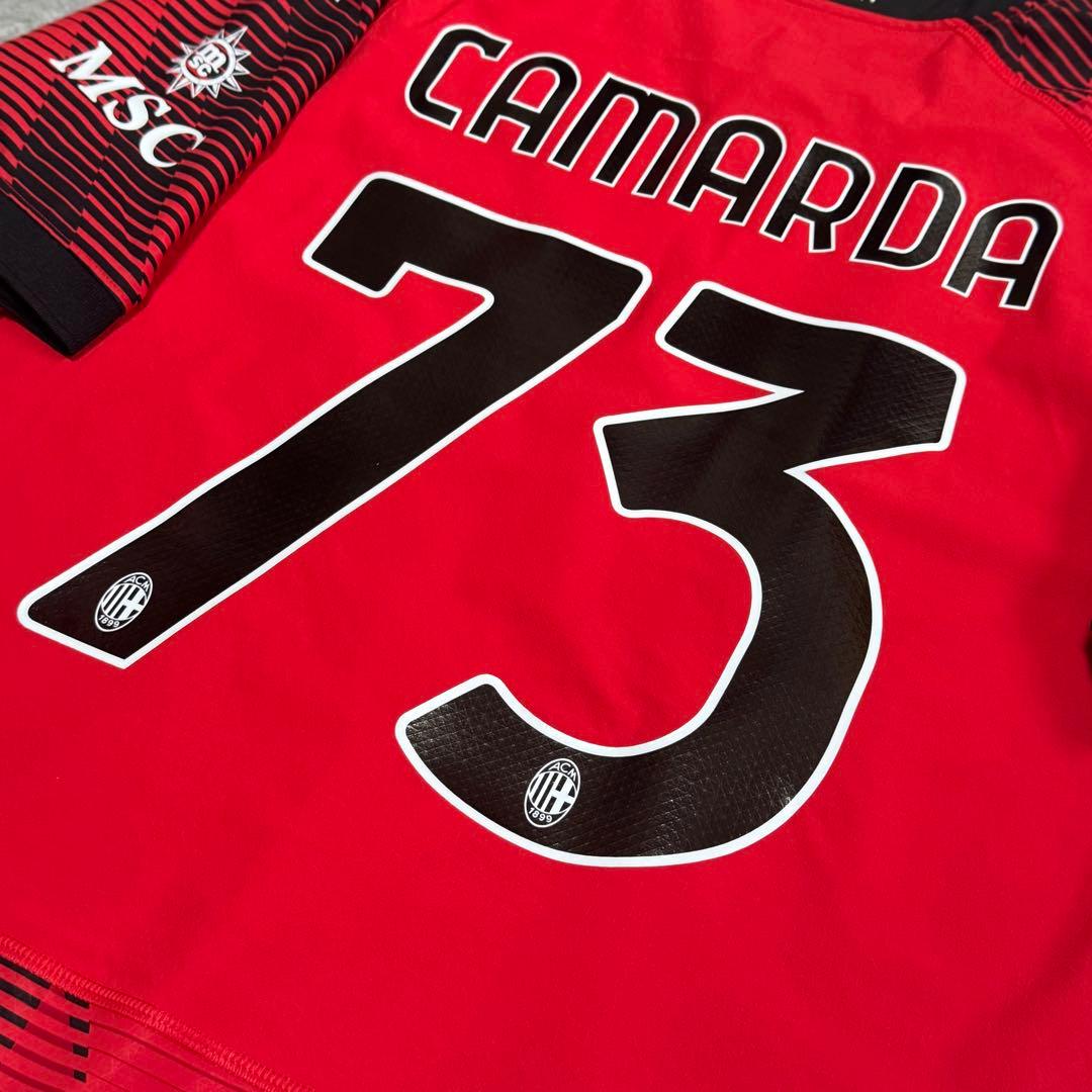 【新品タグ付】ACミラン 23/24 #73 カマルダ オーセンティック