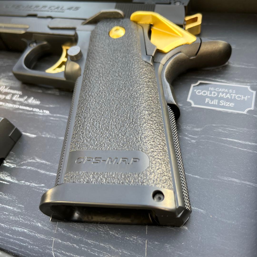 値下げ中【美品】東京マルイ ハイキャパ5.1 ゴールドマッチ ガスブローバック