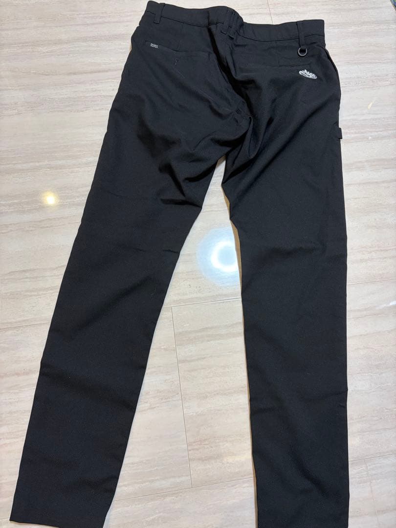 PEARLY GATES ブラック ゴルフパンツ