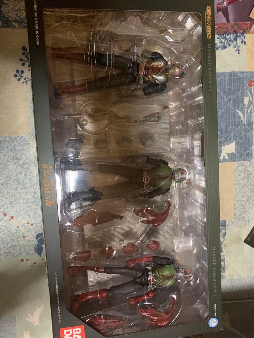 s.i.c 仮面ライダー６人の改造人間　ストロンガー＆電タックルその他3点セット