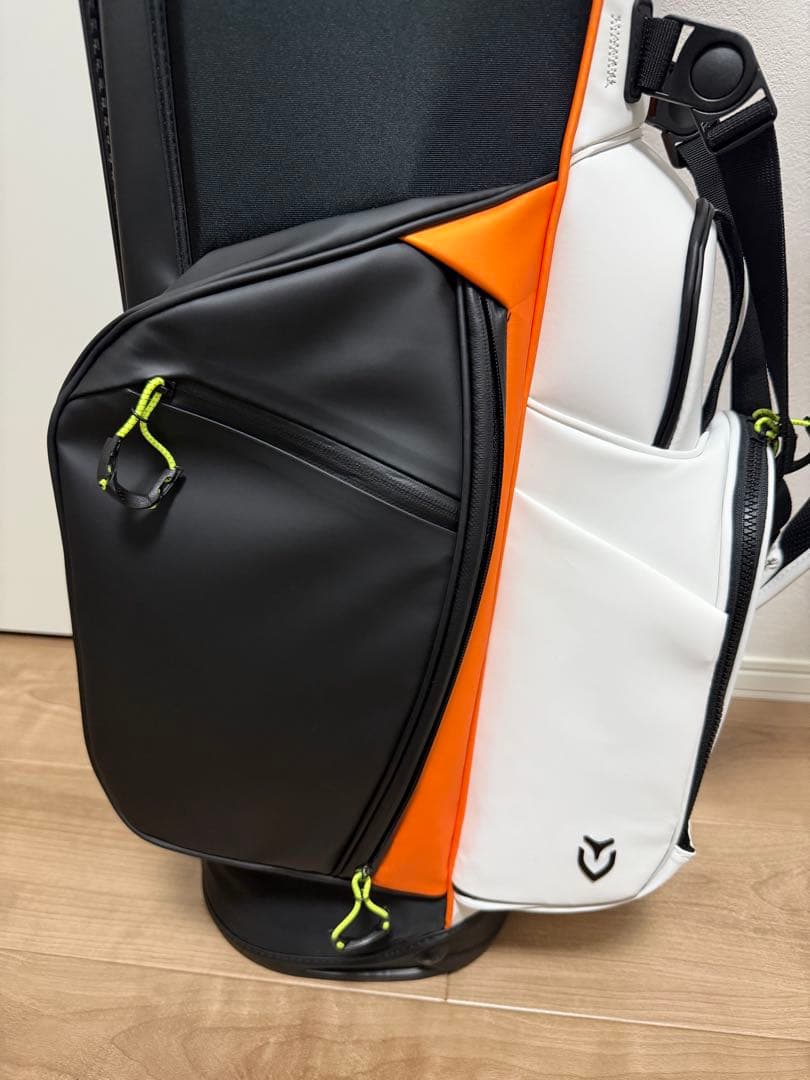 VESSEL PLAYER 4.0 ベゼル キャデイバッグ/ブラック/オレンジ