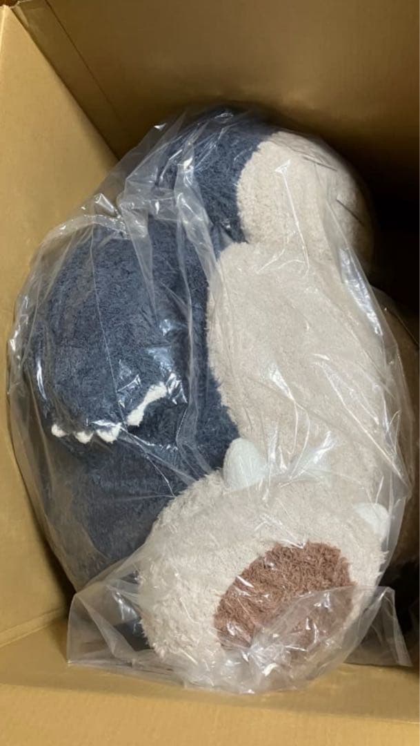 ジェラートピケ　カビゴンぬいぐるみ　クッション　新品未使用