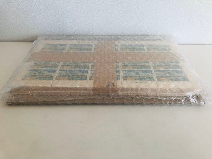 【貴重 未開封印付】琉球切手 奥武山競技場 完成記念 20枚×100シート