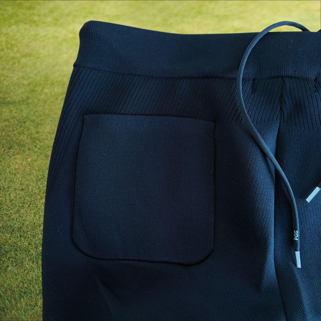 パーリーゲイツ　PGG ジョガーパンツ　XL〜XXL相当 紺　濃紺　ネイビー　6