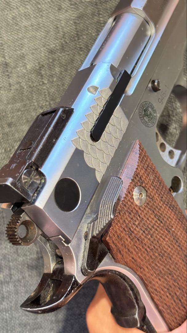 美品 KSC S&W M945 ステンレスシルバーモデル JASG安全基準適合