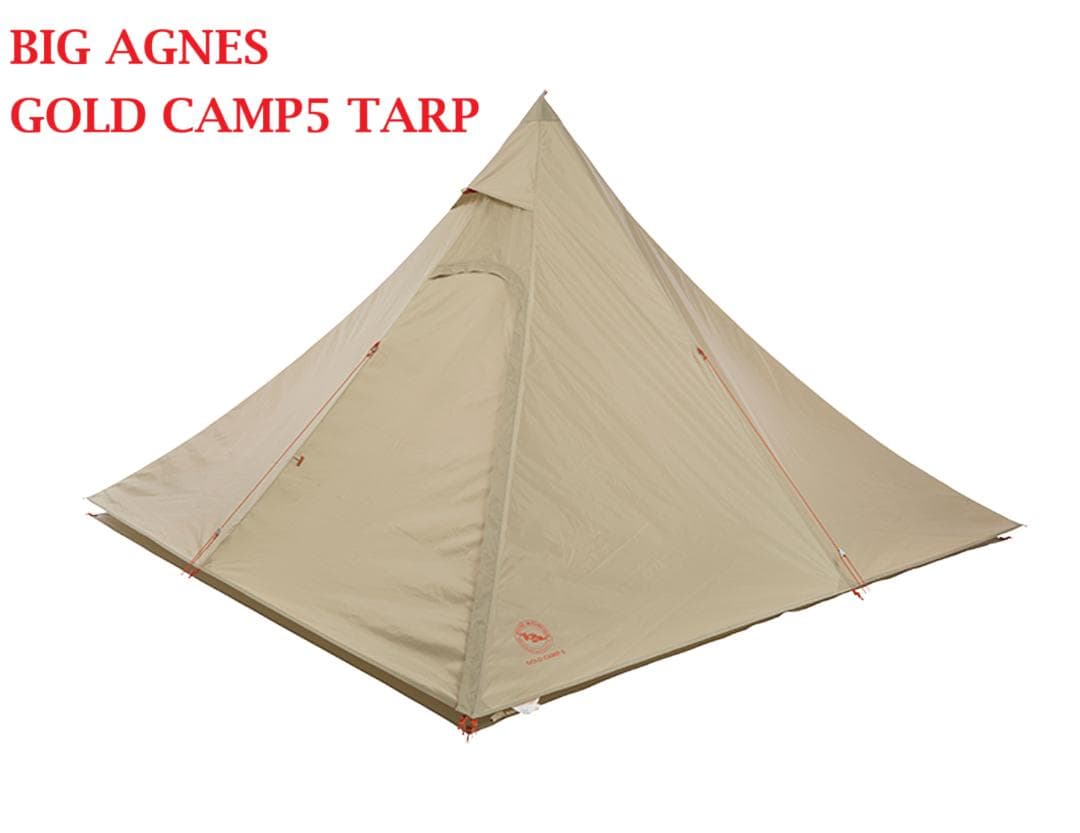 【未使用】BIG AGNES（ビッグアグネス）Gold Camp 5 Tarp