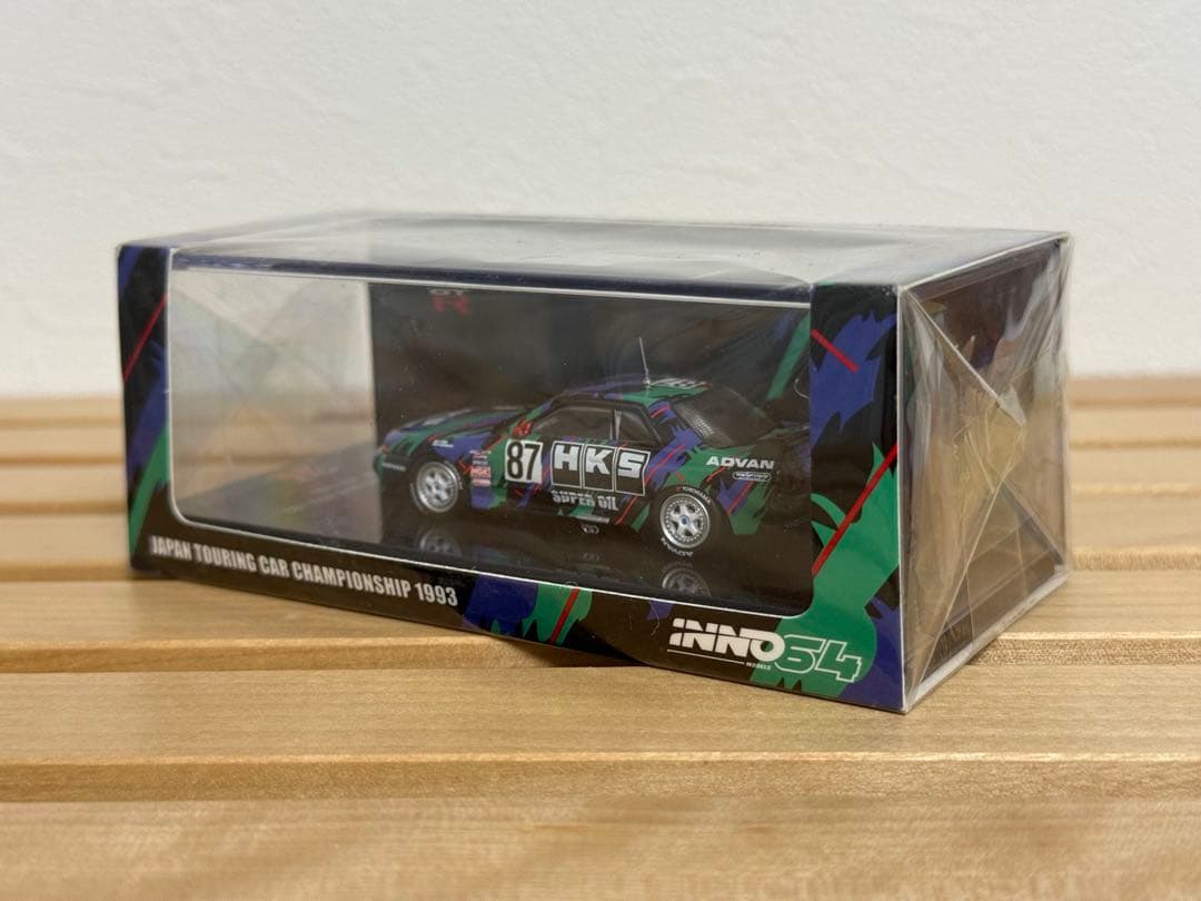 INNO64 1/64 日本ツーリングカー選手権1993 GTR32 HKS