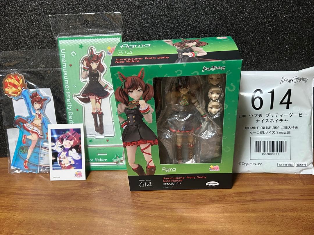 figma ウマ娘 ナイスネイチャ 特典付 フィギュア アクリルスタンド