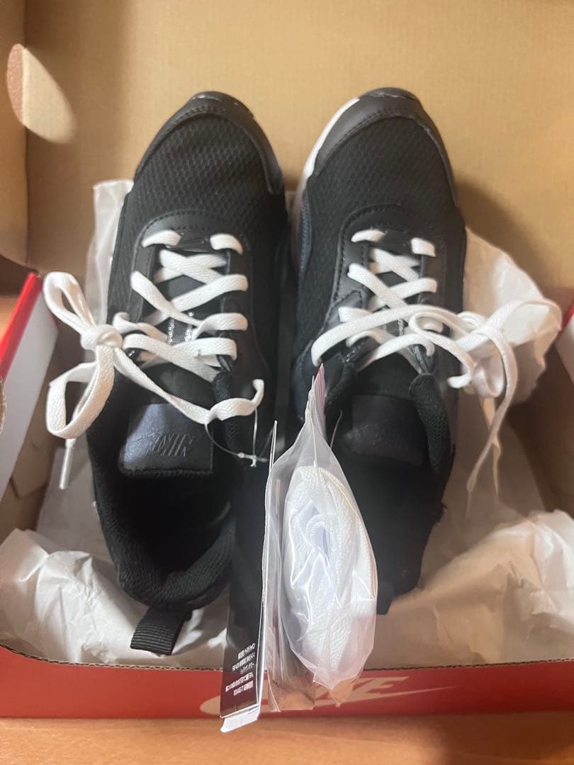 Nike スニーカー ブラック/ホワイト(23cm)