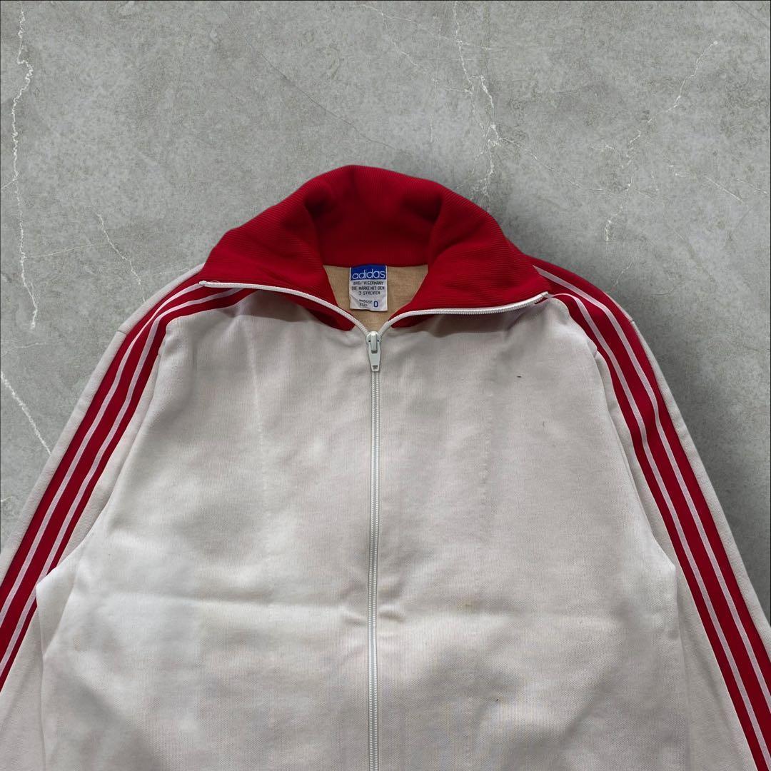 80s デサント製 adidas アディダス セットアップ トラックジャケット