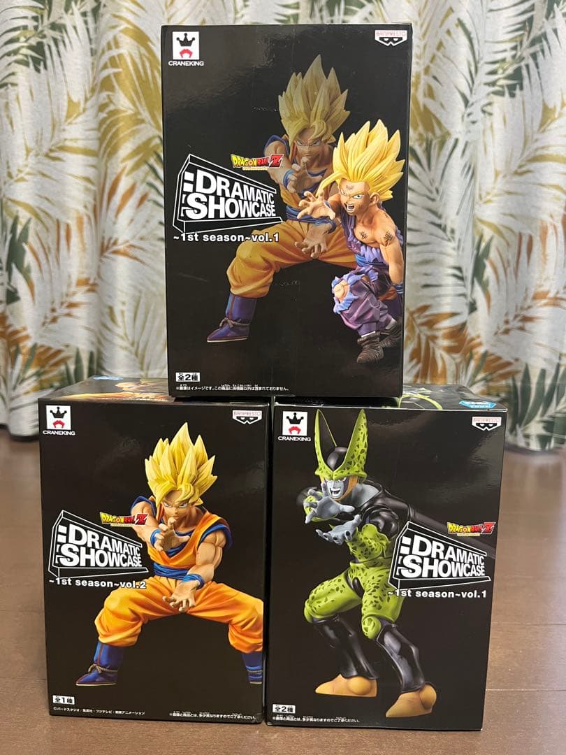 ドラゴンボール DRAMATIC SHOWCASE フィギュア3種類セット未開封