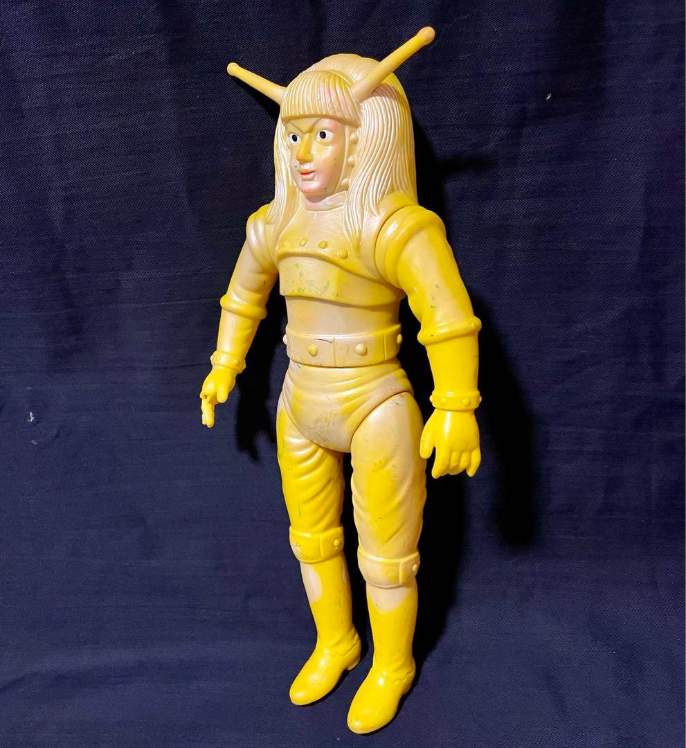 当時物 マグマ大使 ソフビ人形 ブルマァク希少品マルサンM1号ジャイアントサイズ