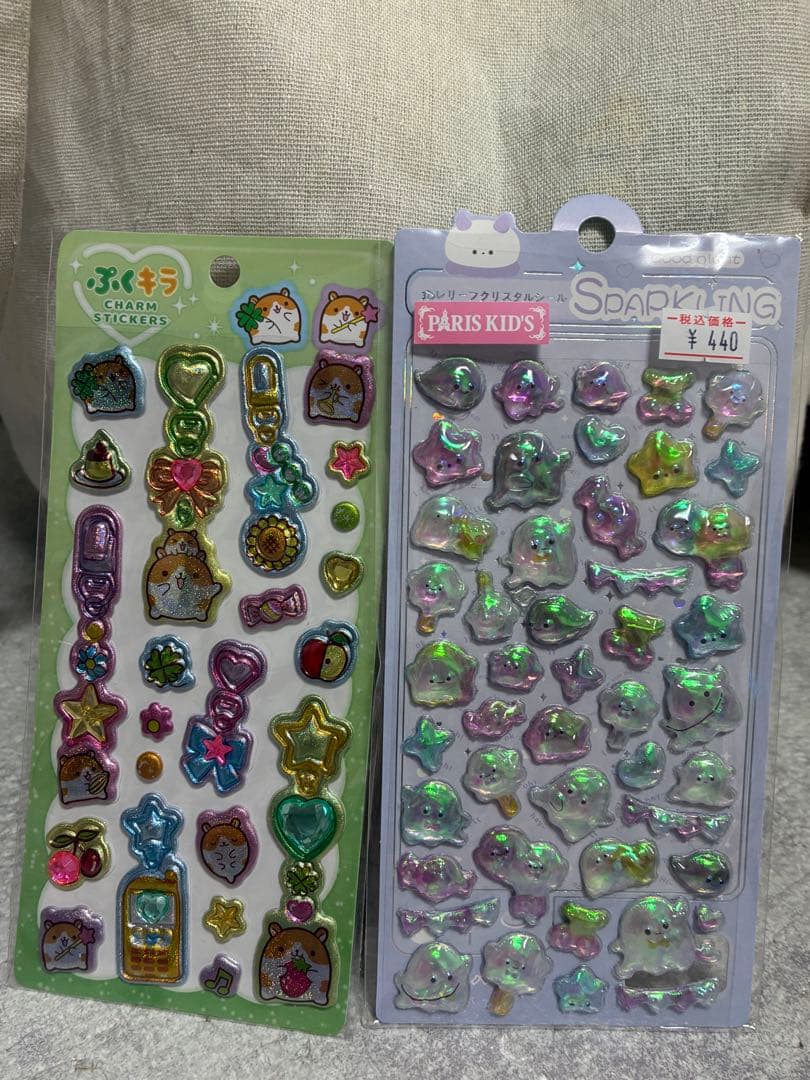 ボンボンドロップシールなどのシール10点セット