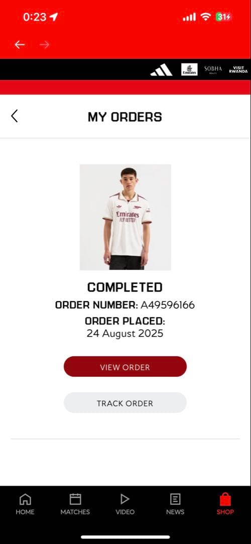 アーセナル 25/26シーズン サードユニ