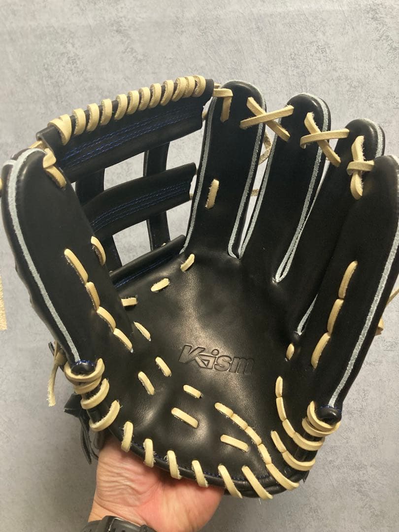 ケーイズム k-ism 訳あり傷ありオーダー別注品 硬式外野用