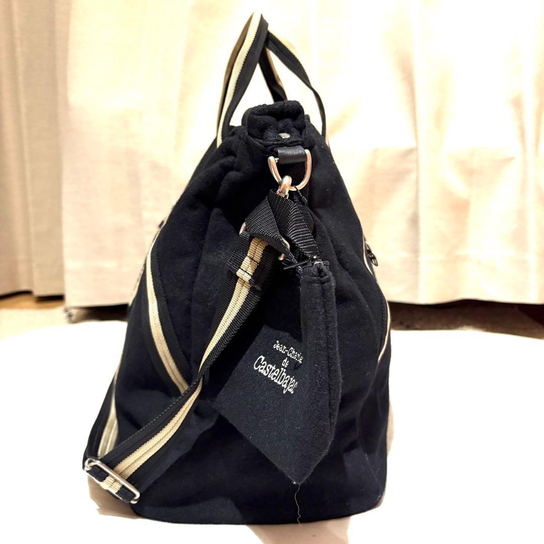 【極希少】カステルバジャック　2way　ゴルフバッグ　ボストンバッグ　ポーチ付