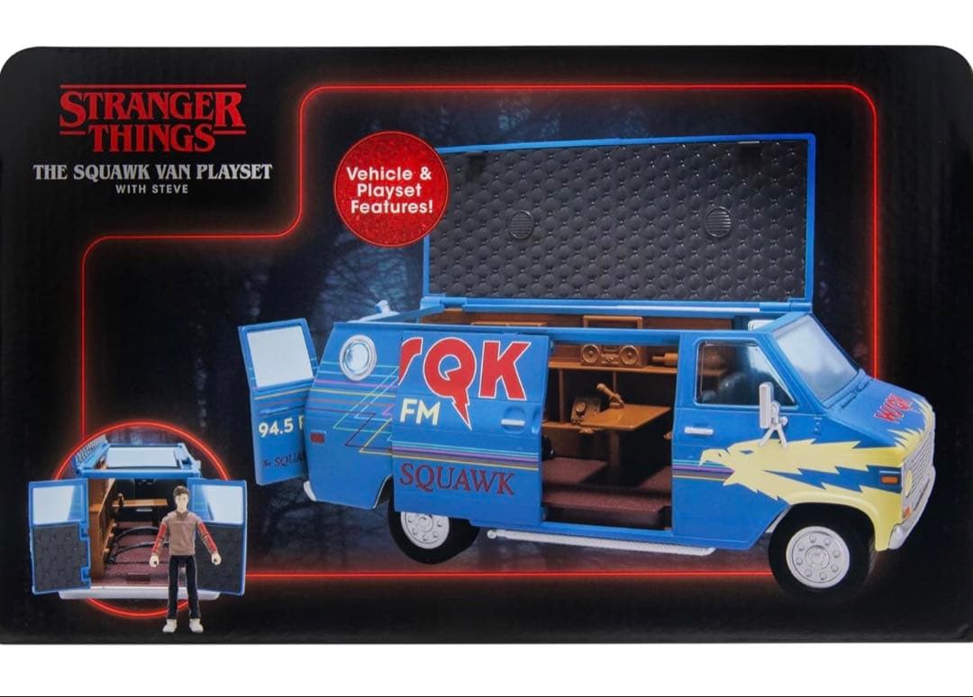 レア スティーブ WSQKバン フィギュア ストレンジャーシングス 海外限定 B