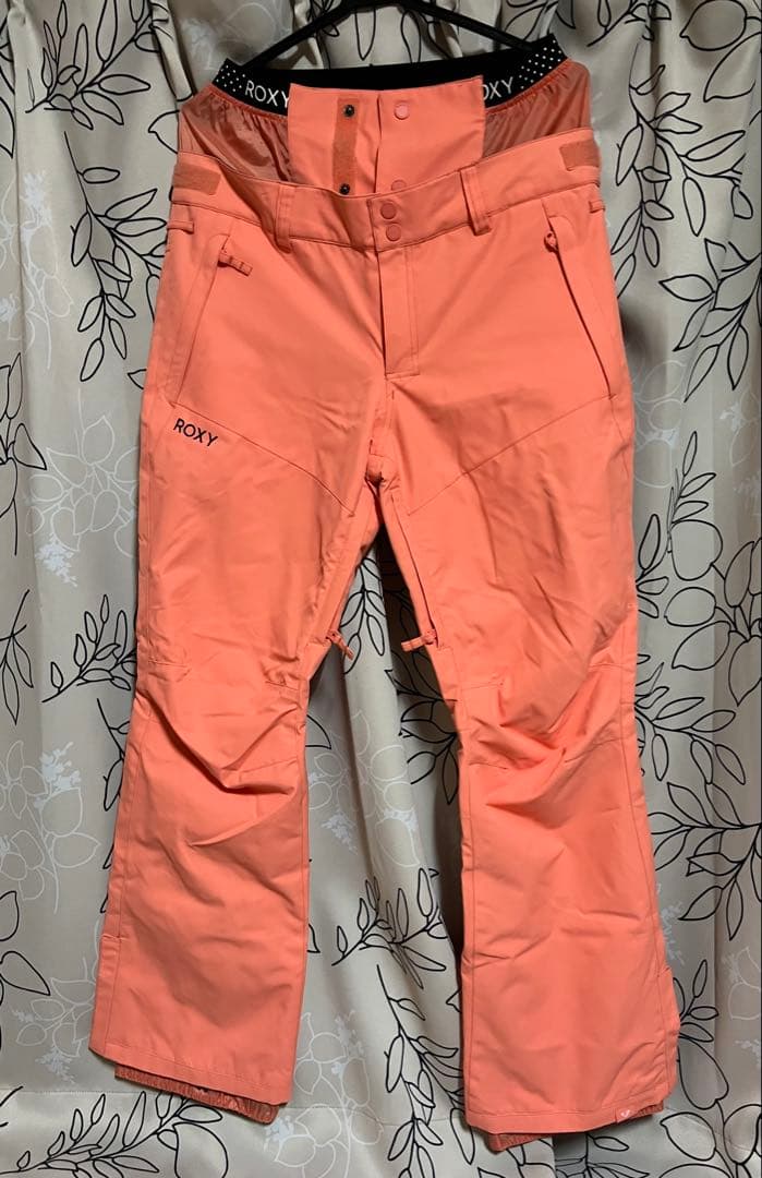 【美品】ROXYスキースノーボードウェア上下セット (サイズ上L・下M)