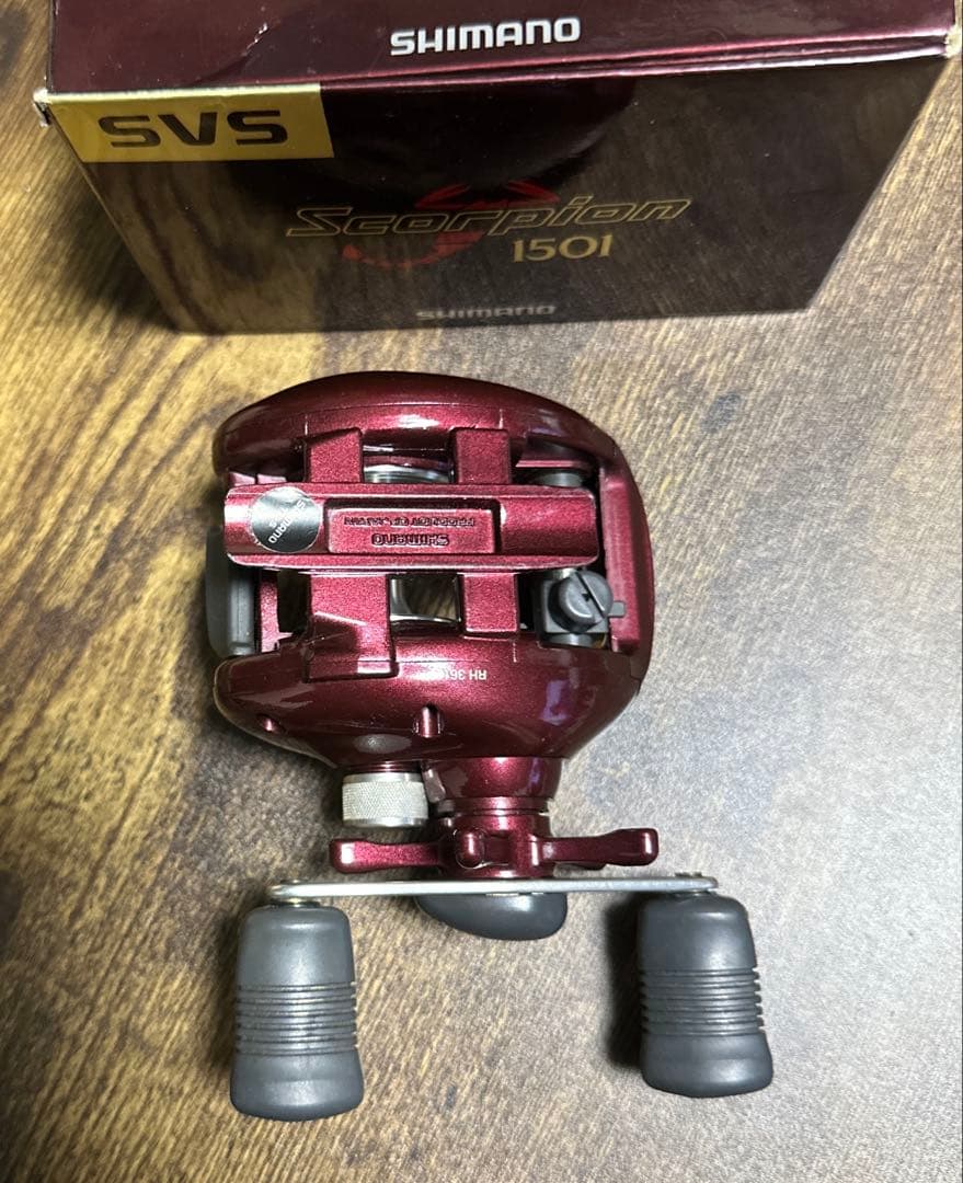美品　シマノ スコーピオン1501 希少　左巻き　動作良好