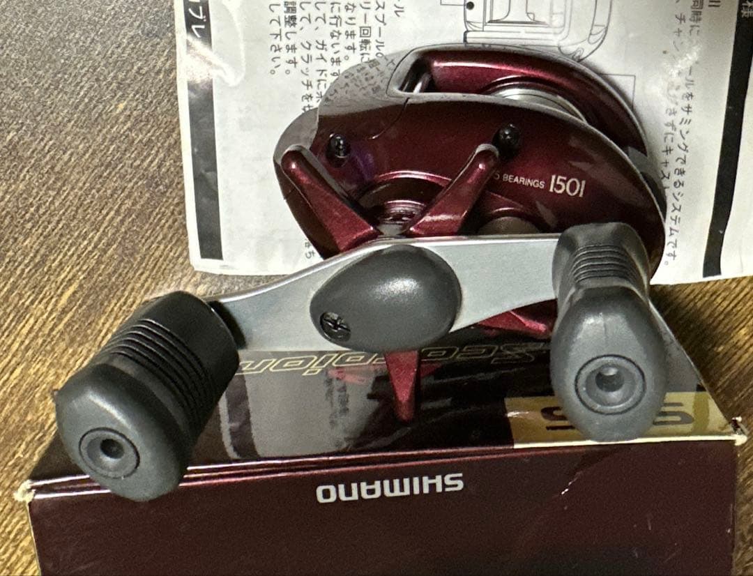美品　シマノ スコーピオン1501 希少　左巻き　動作良好