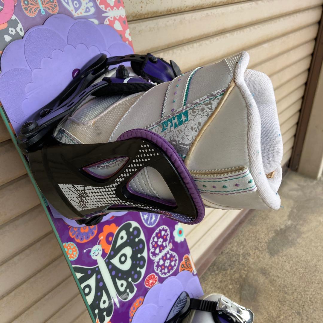 BURTON（バートン） キッズ用スノーボード3点セット　115cm 21cm