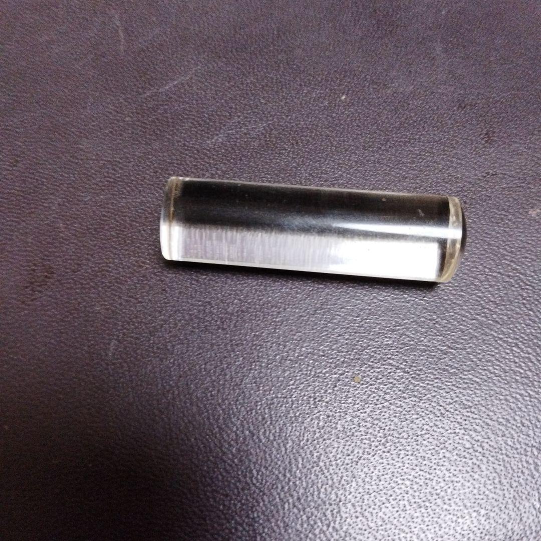 水晶の印鑑用の印石。高級天然石です。