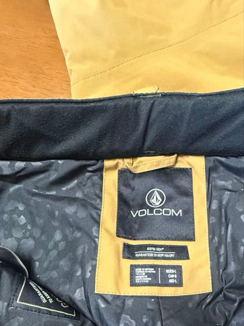 VOLCOM GORE-TEX スノーボードパンツ ブラウン