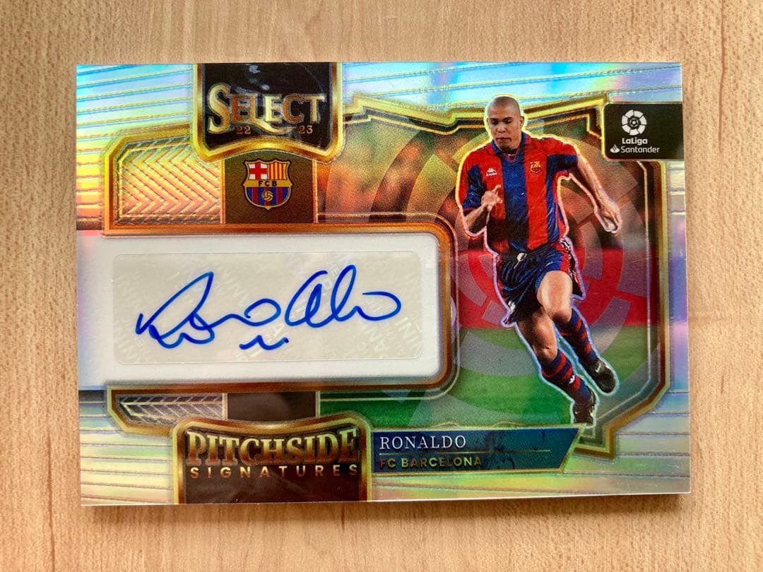 2022-23 直筆サイン Panini Select ロナウド バルセロナ