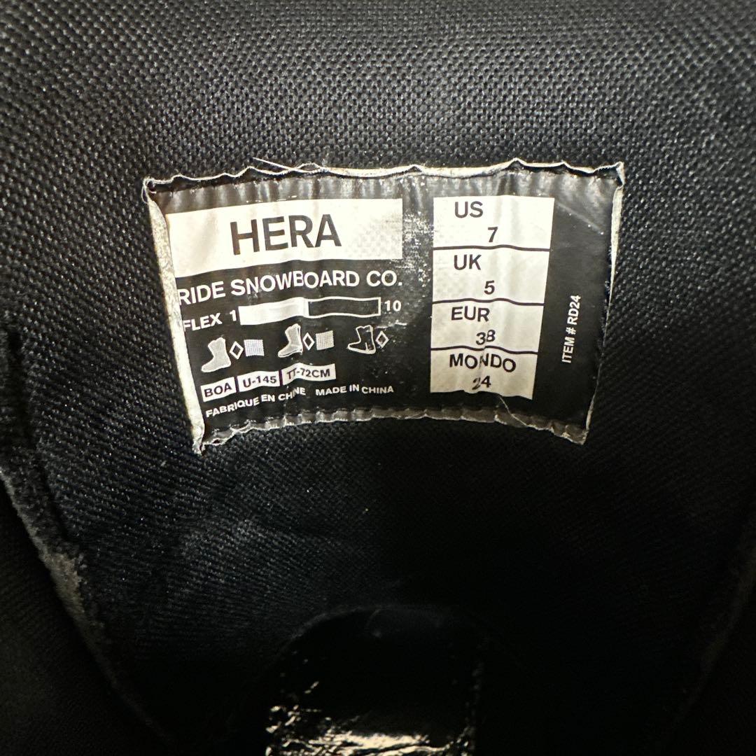 24-25 RIDE/ライド HERA ヘラ レディース ブーツ ダブルボア